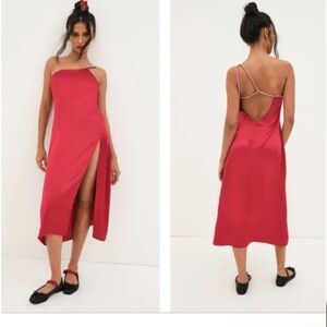 NWT FOR LOVE & LEMONS ELORA MIDI DRESS